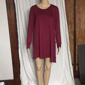 Women’s asymmetrical style dress shirt